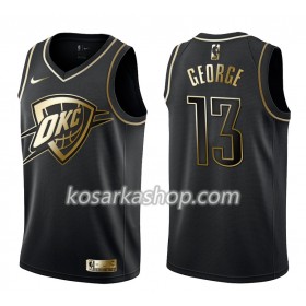 Dres Oklahoma City Thunder Paul George 13 Nike Crna Golden Edition Swingman
